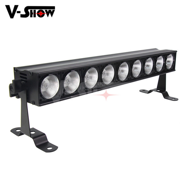 New Cob Bar Led Stage Lighting Individual control 9*10W Pixel RGBW Great Pure Wash Effect DMX control Stage Lighting for DJ Club Party