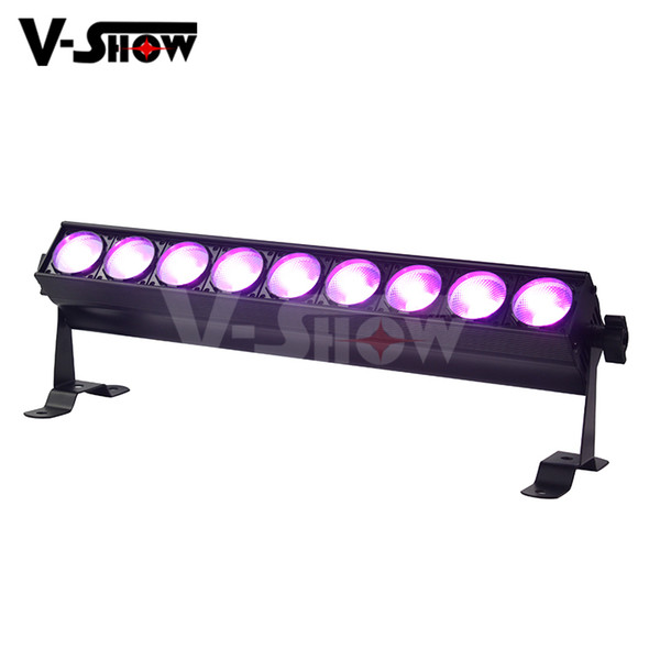 New Cob Bar Led Stage Lighting 9*10W Pixel RGBW Great Pure Wash Effect and Strobe effect Stage Cob bar light