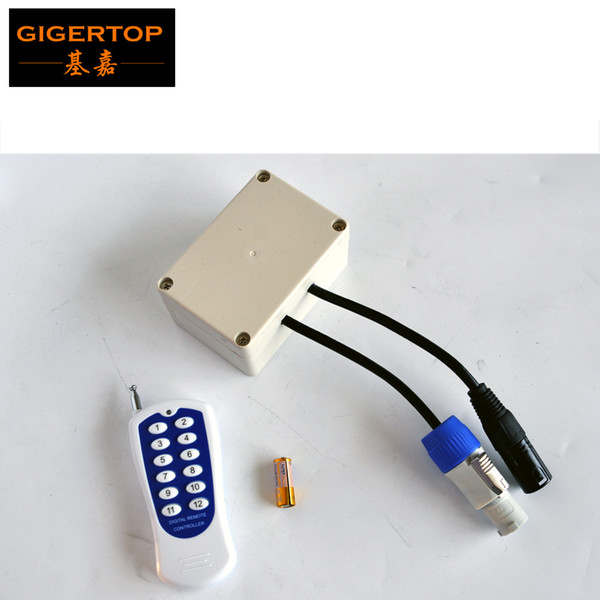 TIPTOP Stage Light Small Remote Controller Box Power Cable/Dmx Cable Support Fireworks Machine Individual Control China Supplier