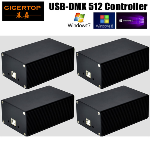 4pcs/lot New Quman HD512 USB-DMX512 Dongle Controller PC/SD Card Mode Led Stage Lighting Martin Light Jockey Pearl Diamond WIN10