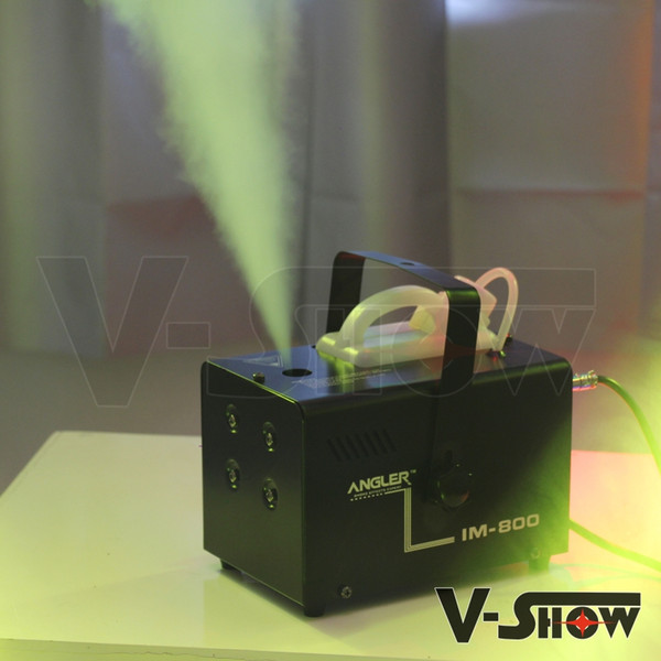 Mini Smoke Machine Mini Fog Machine 800w 1.2L mist cable contorl for DJ disco and nightclub