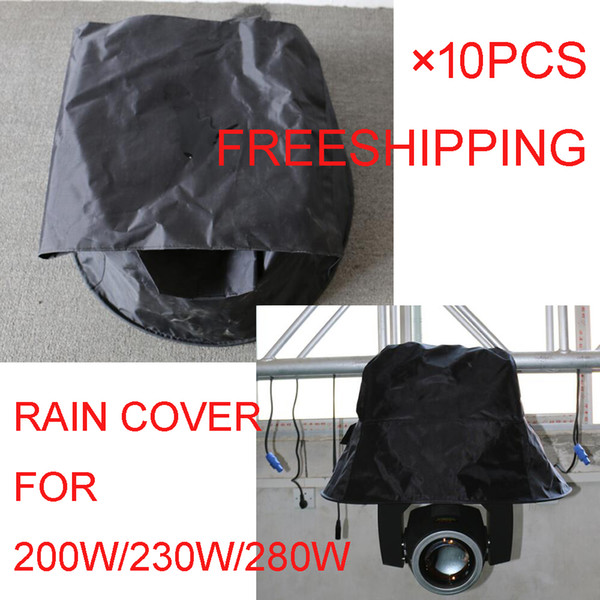 10pcs wholesale outdoor waterproof Rain Cover for sharpy Beam Moving Head Light Rain protector 200W/230W/280W LIGHT