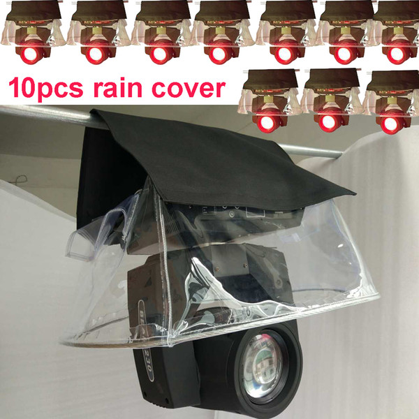 10pcs wholesale 200W 5R 230w 7r sharpie Beam Moving Head Light Rain Cover Rain protector outdoor