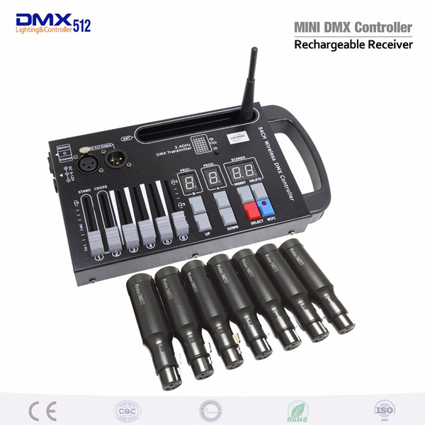 NEW DMX Wireless Transmitter Receiver LED controller Laser Light Controller very convenience for moving head stage light