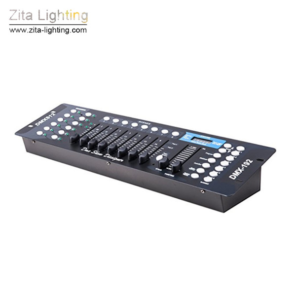 Zita Lighting Lighting Controller 192 DMX 512 Console Portable Lighting Operate Par Lights Moving Head Blinder Stage Lights Fixture Control