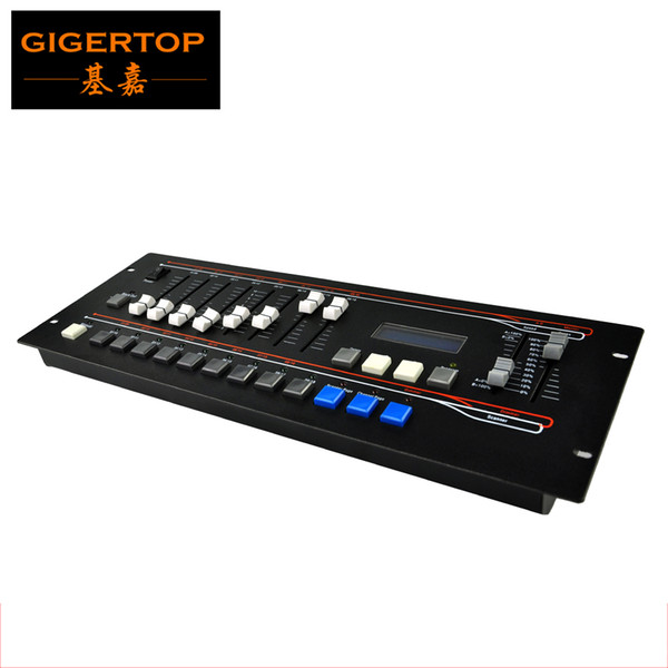 TIPTOP TP001CD Stage Light 304 Controller 1-304 DMX Channels Control LCD Screen Display Control 18 Scanners Blackout function