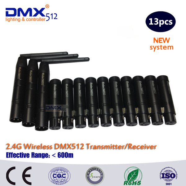 DHL Free Shipping HOT sale DMX512 controller wireless dmx transmitter