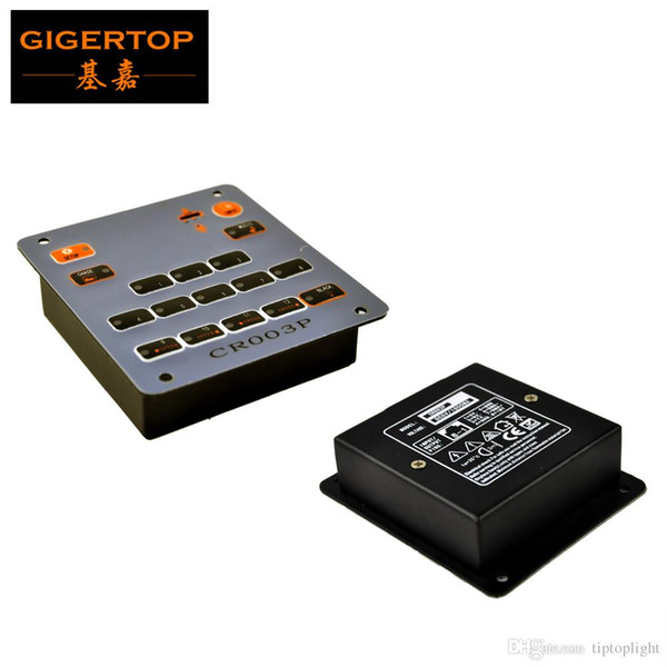 TIPTOP 003P Mini Stage Light Controller Box International Universal DMX Digital Small indoor wall embedded lighting controller TP-D19