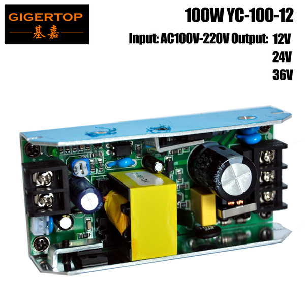 TIPTOP YC-100-12 100W Power Supply Board For 54x1W Led Par Light/54x0.75W Led Par Light/Led Wall Washer Light RGB 3IN1