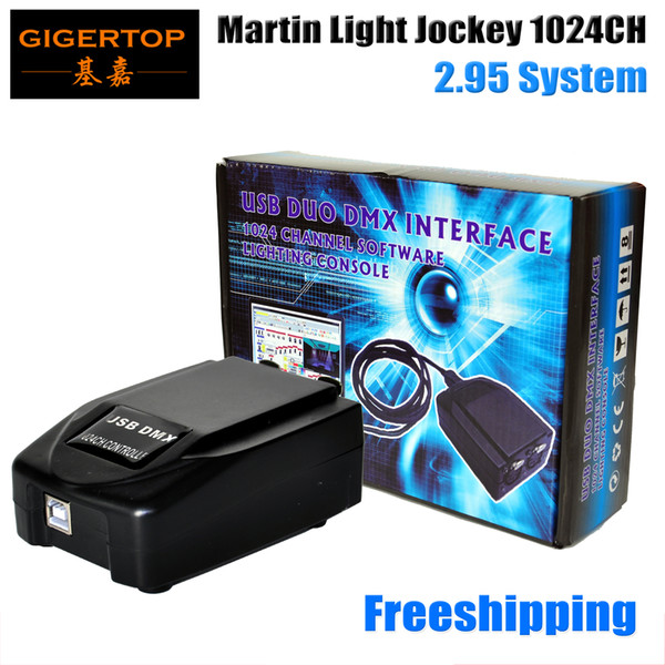 High-tech Martin Light jockey USB 1024 DMX 512 DJ Controller jockey 3 Pin 1024 USB DMX Controller CE Certificate