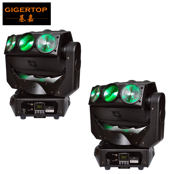 Discount Price TP-L676 Stage Lighting 2x LED Beam Moving Head Light 9x12W Mirage New Design DMX 512 DJ Lighting Stage Equipment