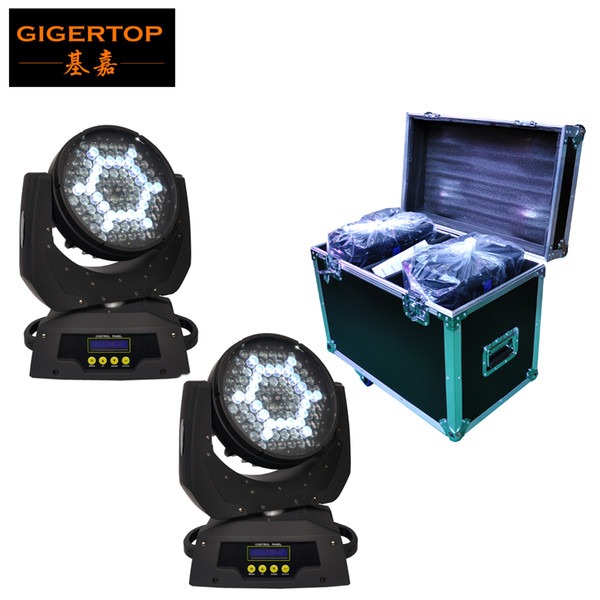 2in1 Flightcase Pack 90x5W Led Moving Head Light American Disco Dj High Brightness LED Silent Zoom Motor Fan Cooled CE ROHS TP-L610