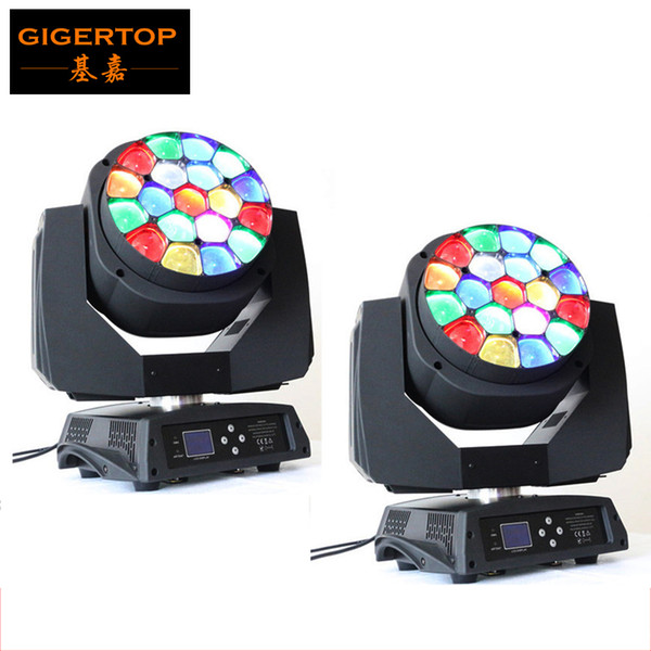 Original 2pcs/lot Stage Light Big Bee Eye Led Moving Head Light AC110V-240V DMX 512 Control Hawkeye stage beam light 450W Osram TP-L664