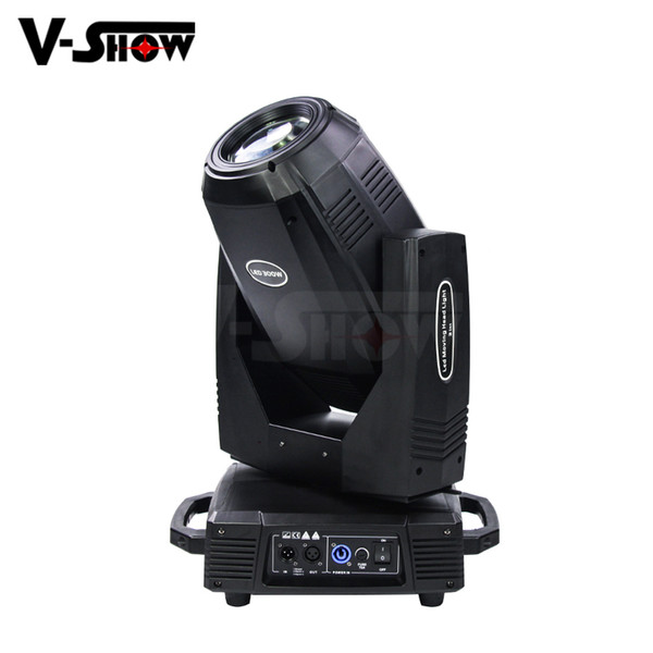 1pc free shipping led 300w beam spot wash 3 in 1 moving head light big zoom interesting pattern dmx control for dj disco