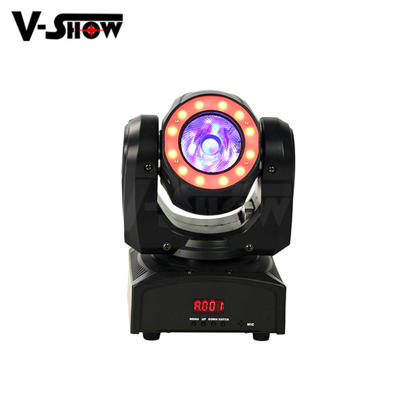 Vshow Top sell Mini 60W Beam halo LED stage light club moving head light disco halo moving head light