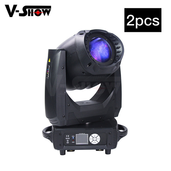 Free shipping 2pcs New 200W led zoom moving head light CMY Zoom effect stage moving head light for Bar DJ concert lighting