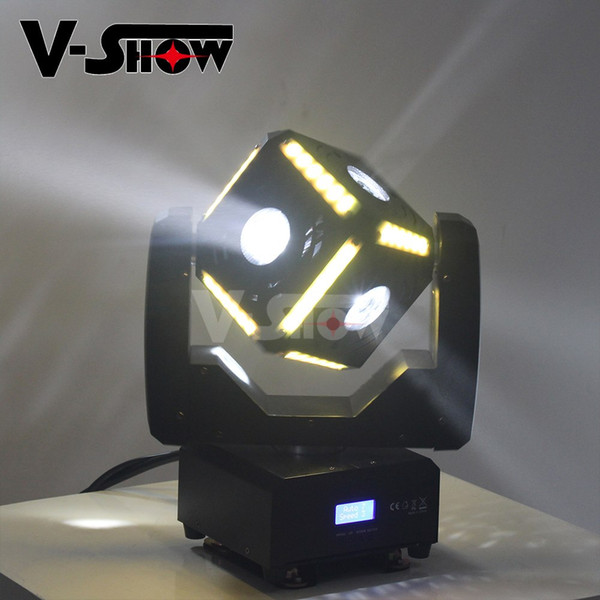 Pro Stage lighting equipment Magic Dj Disco Cube 6x12W RGBW And 12x6W RGB Led Beam Moving Head Light For Stage And Bar