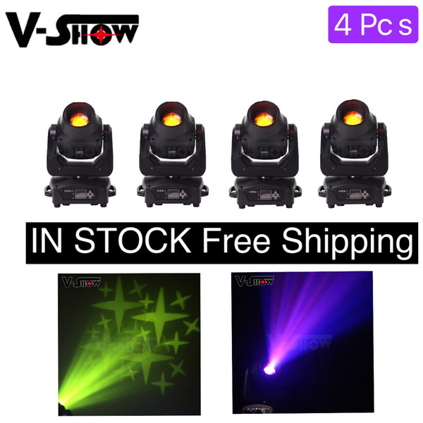 4pcs 150W BSW Moving Head Light Beam Spot Wash 3in1 With Zoom Led Dmx dj Stage Light For Christmas party Disco Bar