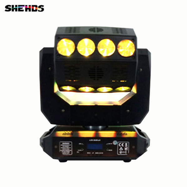 Mini Mirage LED Beam 16x12W RGBW Stage Effect Lighting Led Moving Head Beam Infinite rotation 4IN1 colors, Black Body