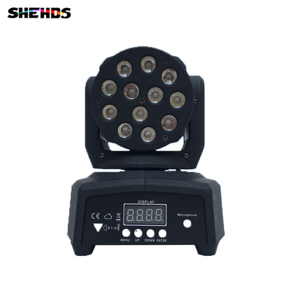 Fast Shipping LED Moving Head Mini wash 12x3w RGB Tri with advanced 8/11 channels Free Shpping