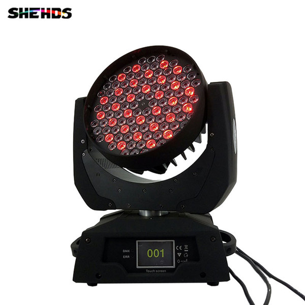 LED Wash Moving Head Light 108X3W RGBW LED Stage Lighting DJ Disco Lighting DMX Sound Professional Stage Light for Event/wedding