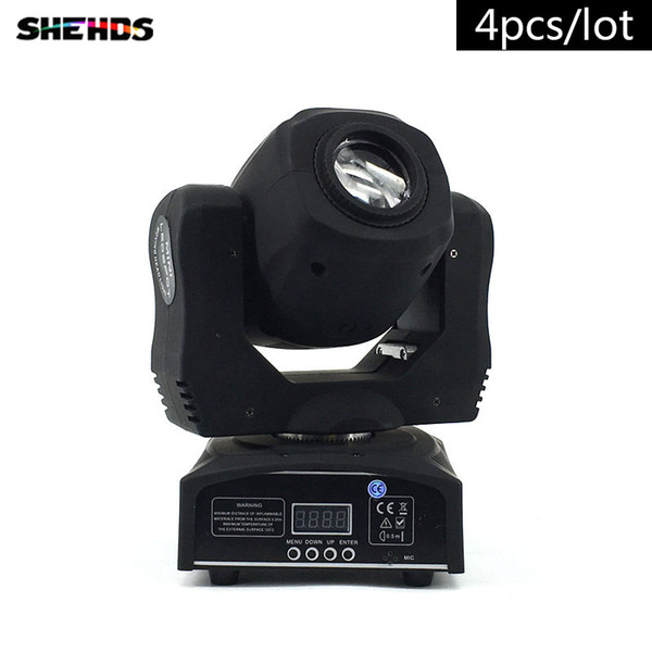 4pcs/lot Spot 60W LED Moving Head Light With Gobos Plate&Color Plate,High Brightness 60W Mini Led Moving Head Light DMX512