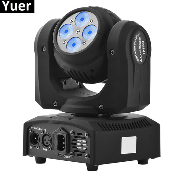 2Pcs/Lot NEW Mini Laser Stage Lighting Two Face Beam Moving Head Light DMX512 For Party Bar DJ Disco Stage Lighting KTV Lamp