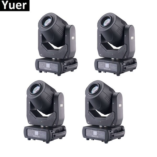 200W LED Spot Moving head light 3Face Prism Spot Light With Rotation Gobo Function For DJ Disco Stage Projector With Flight Case