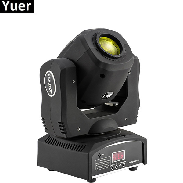 New High Brightness 60W Mini LED DMX Gobo Moving Head Spot Light Club DJ Stage Lighting Party Christmas Disco Moving Heads Light