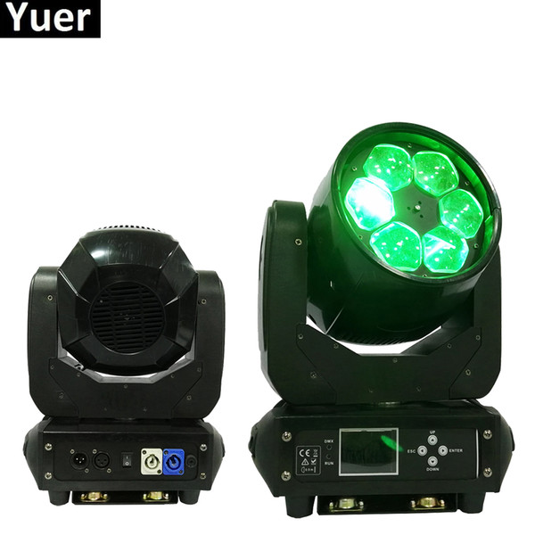 8Pcs/Lot New Electronic Zoom 6x40W Beam Moving Head Led Bee Eye Stage Lighting 10/16 DMX Channels Bee Eyes Led Moving Head