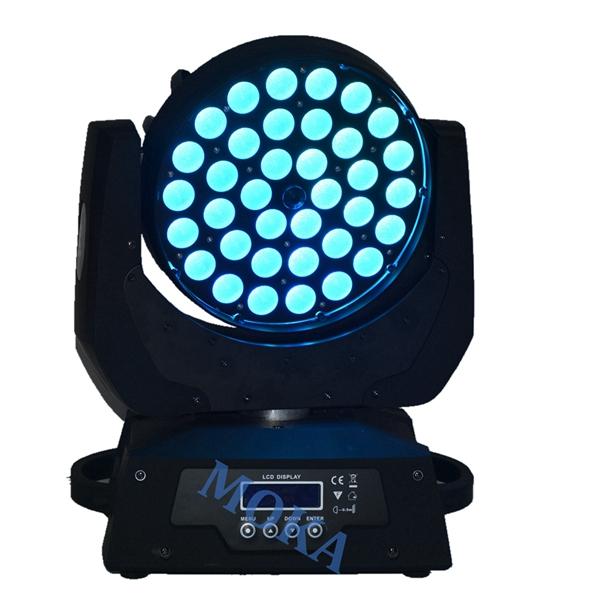 2pcs/lot Moka MK-M11 36*10W 4 in 1 DMX Control LED Moving Head Light for Disco DJ Stage Effect