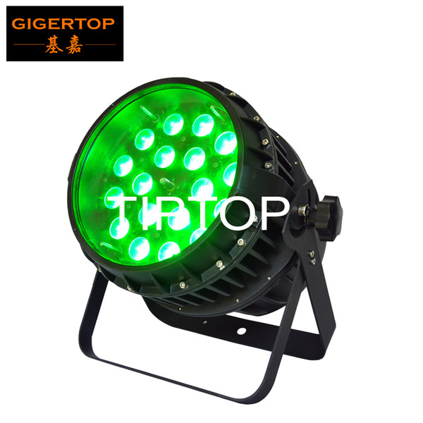 TIPTOP TP-P81 18*12W Waterproof Led Zoom Par Light 5/9 DMX512 Chanenls IP65 Zoom 10-60 Degree Adjust Outdoor RGBW 4IN1 100V-220V