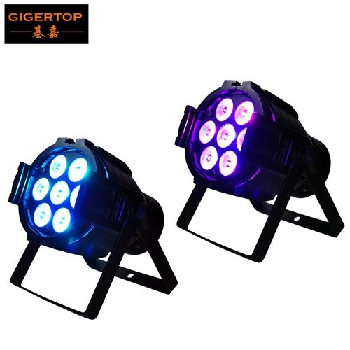 LED Par 7x12 RGBW LED Stage Light Par Light With DMX512 for disco DJ projector machine Party Decoration Stage Lighting