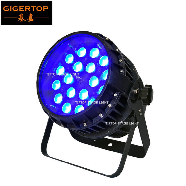 LED 18x12W Waterproof Zoom Par Light RGBW 4In1 Color Leds Aluminum Case IP65 Zoom Function Stage Light No Noise CE Certificate