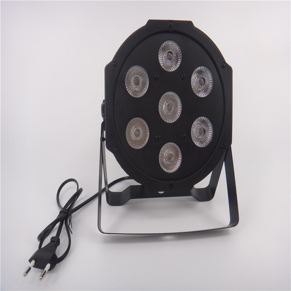 American DJ Flat SlimPar Quad 7 RGBW Color Mixing LED 7x12W DMX Light Uplighting Fast Shipping