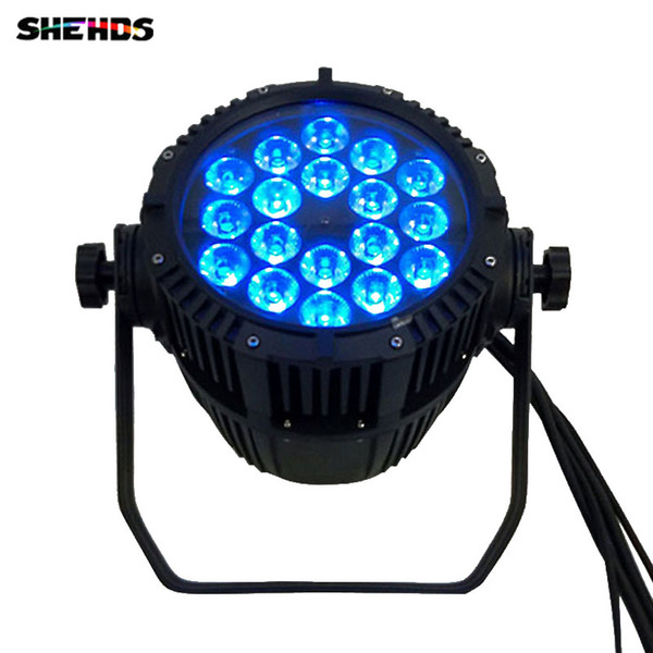 Waterproof LED Par Can 18x12W 4in1 RGBW For Dj Disco Effect Lights Outdoor Wedding/ Party LED Can LED Stage Machine