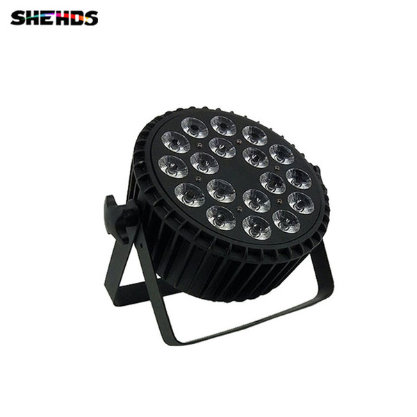 8PCS/LOTAluminum Alloy LED Par 18x12W RGBW 4in1 LED Par Can Led Par Light DMX Stage Lights or Party KTV Disco DJ Lamp DMX512 4/8CHs