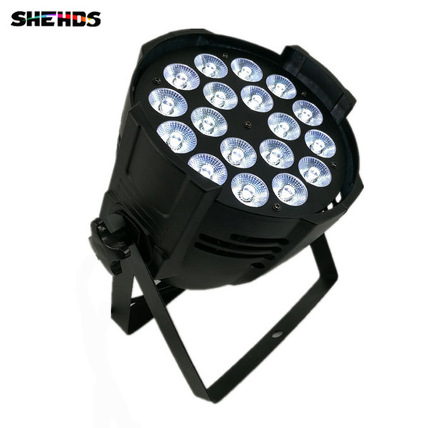 4pcs/lot LED Par 18x18W RGBWA+UV 6in1 LED Par Can Par led spotlight dj projector wash lighting stage lighting