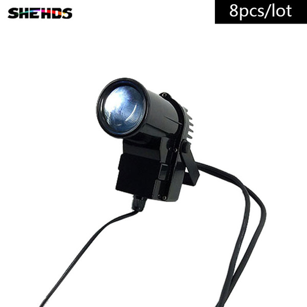 8pcs/lotLED 10W RGBW 3/7 channels Led spotlight New arrival LED small Spot light Quad Fast Shpping