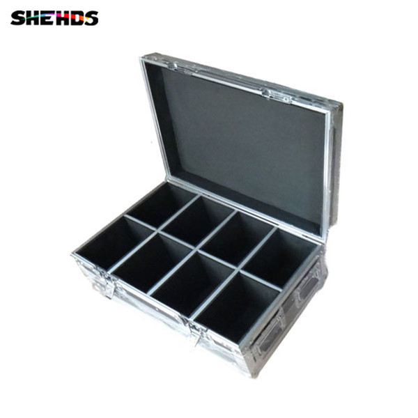 FlightCase with 6/8/10/12/16pcs LED Flat Par 54x3W Lighting LED Beam party lights, SHEHDS Stage Lighting