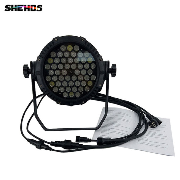 Cast aluminum LED Par Can 54x3W Waterproof Led Par Light for Wedding/Outdoor/Party DMX512 8 Channels Led Stage Lighting