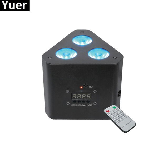 LED Par Par light 3x10W 3in1 RGB High Power RGB Par Light With DMX Master Slave Led Flat DJ Equipments Controller