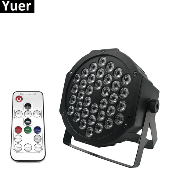 36x3w Remote flat par led Flat RGB 3IN1 LED Stage Lighting DJ Light DMX 3/7 Channels Led Par Dj Disco Party Lights