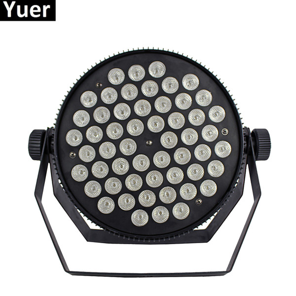 Free Shipping LED Par Lights 54x3W DJ Par LED 54*3W Lights RGBW 4IN1 Wash DJ Disco Light DMX Controller Effect