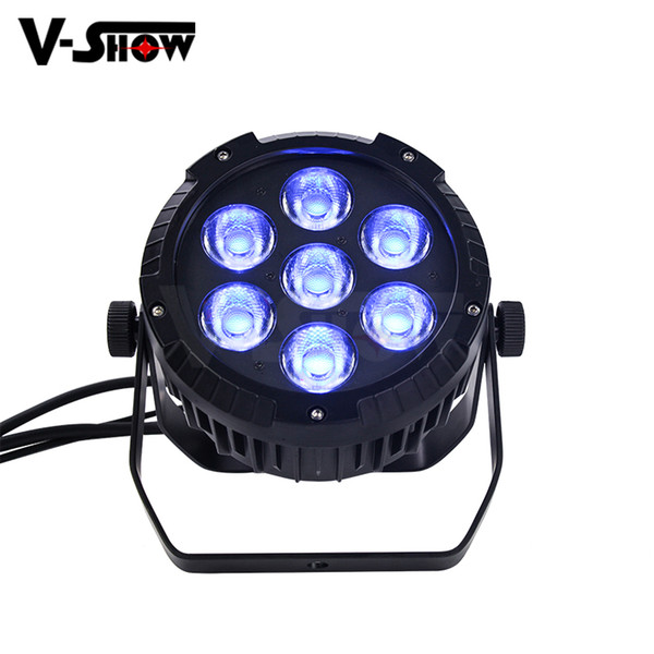 1pcs 7x25W RGBWA COB Outdoor Led Par light Waterproof Stage Light Dmx Dj Light For Outdoor Landscape Lighting