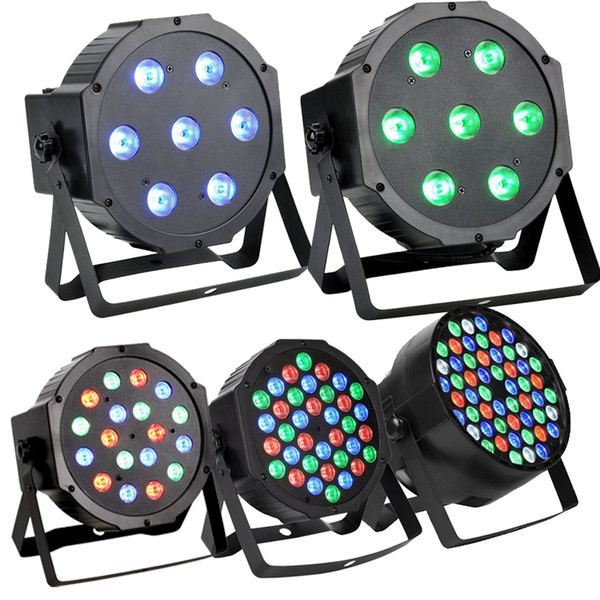 36 LED RGBW Stage Light Crystal Magic Ball Par Effect Disco DJ Bar Effect UP Lighting for Disco DJ Party Wedding Club Show