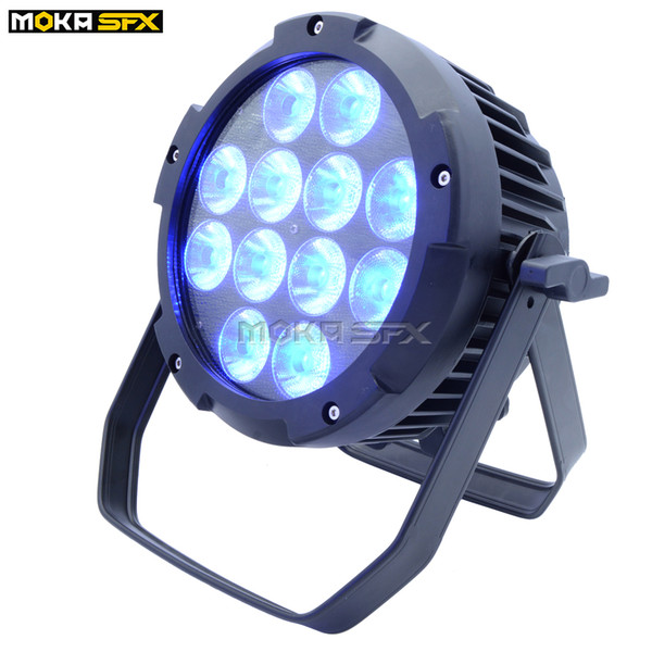 New 12*18w 6in1 waterproof par light RGBWA+UV LED Battery Wireless Wifi LED Par Light Disco Professional Stage Light Effect