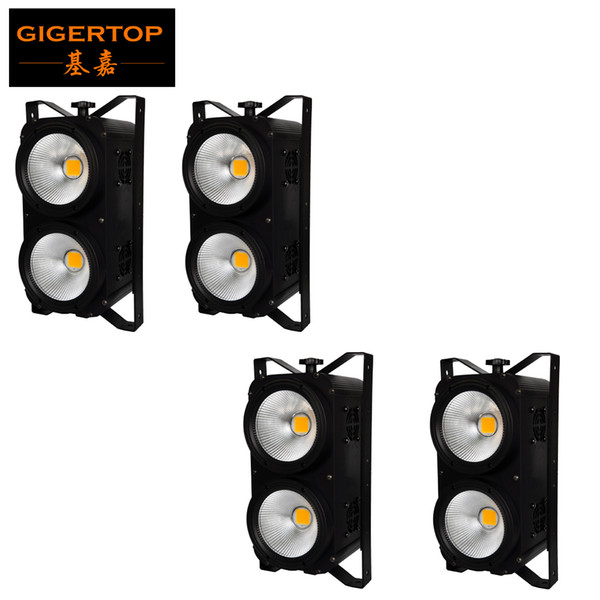 TIPTOP 4 Units 200w COB Blinder Light Eyes Stage Led Audience Light for Stage TV Studio Church Party