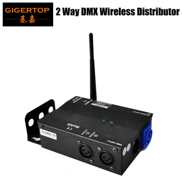 Multiple Installation Methods 2DMX Distributor with 2.4G Wireless DMX High Voltage Protection Independent Input&Output Signal