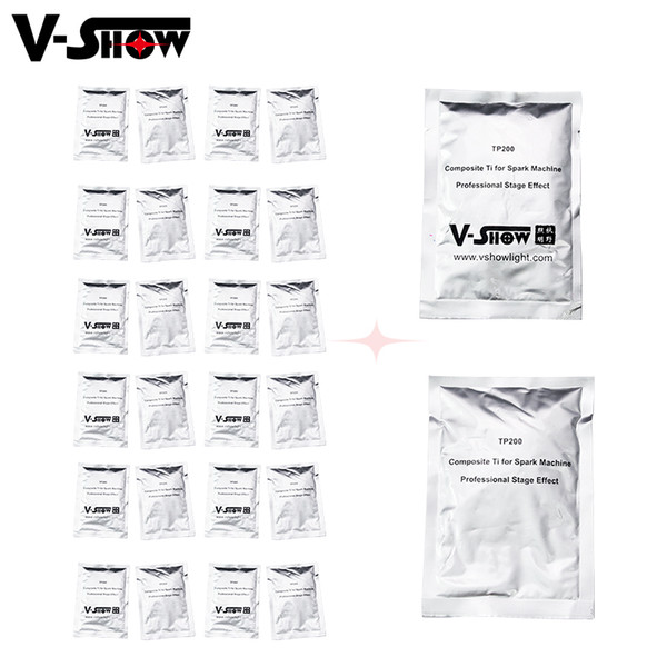 Special Offer 30 Bags Ti Powder 200g/bag Material For Cold Spark Fountain Wedding Fireworks Machine,MSDS powder certification